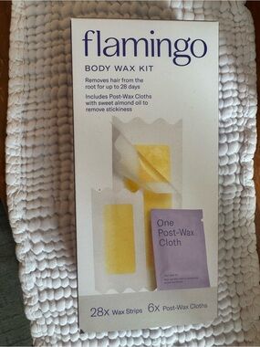 NEW IN BOX Flamingo Body Wax Kit